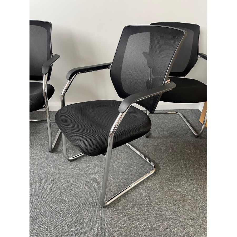 Nexus Cantilever Mesh Boardroom Chair